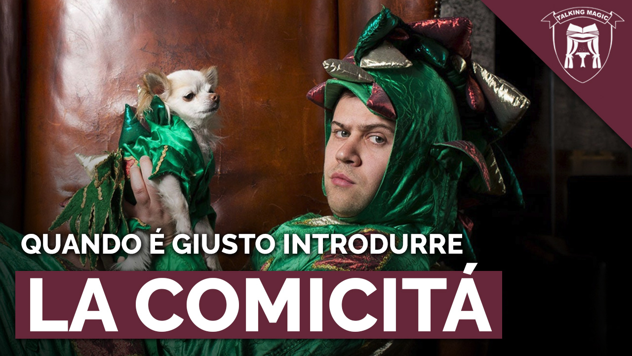 Copertina QUANDO È GIUSTO INTRODURRE LA COMICITÀ